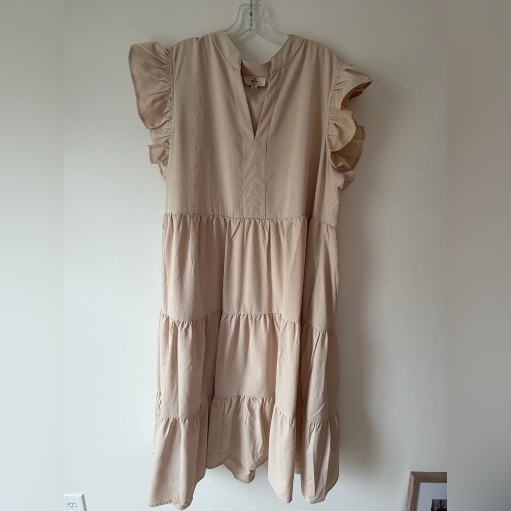 Charming Cream Dress